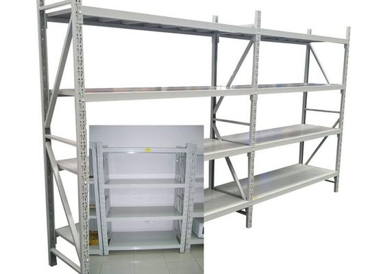 Cina Adjustable Steel Freestanding Rak Unit Untuk Penyimpanan, Powder Coated Surface Treatment pemasok
