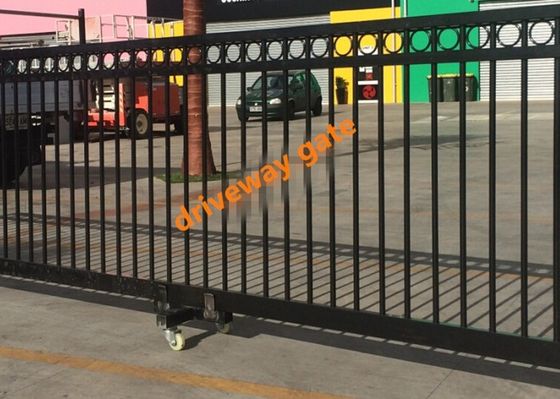 Cina Remote Control Sliding Gate / Driveway Pabrik Keamanan Otomatis Gates pemasok