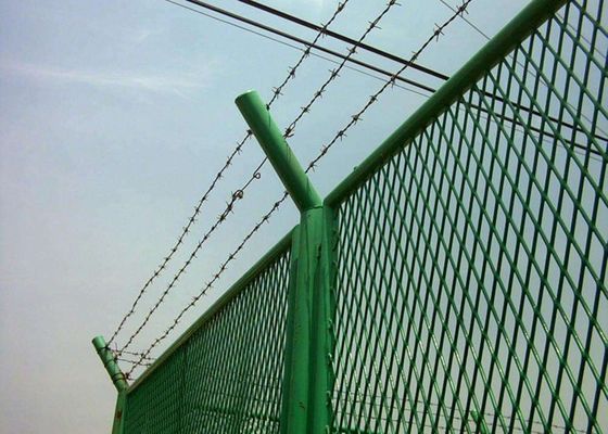 Cina Anti Theft Electro Kawat Wire Mesh berduri Mesh Dengan Jarak 7.5-15cm pemasok