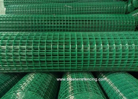 Cina 2 X 2 Dilapisi PVC dilas Wire Mesh Roll Square Mesh Hole Untuk kandang ayam pemasok