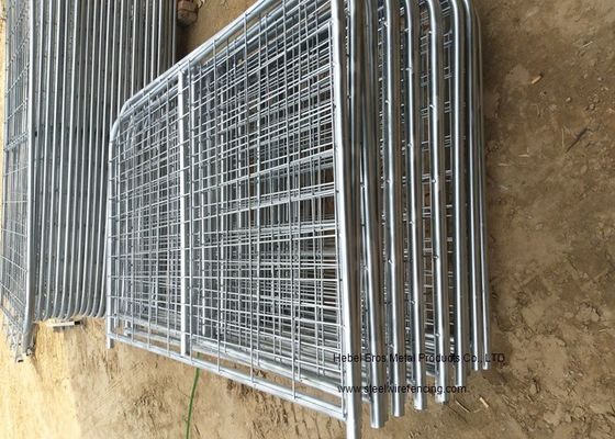 Cina 8ft -16ft Galvanized Metal Temporary Farm Fencing Untuk Perlindungan Ternak pemasok