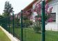 Anti Climb Garden Mesh Anggar Green Wire Panel Untuk Grounds Umum pemasok
