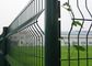 Bending Barrier Wire Fence / Taman Pagar Barikade / Pagar Dengan Segitiga Menekuk pemasok