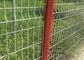 Dilapisi PVC Garden dilas Wire Mesh Pagar Dengan Strong Corrosion Resistance pemasok